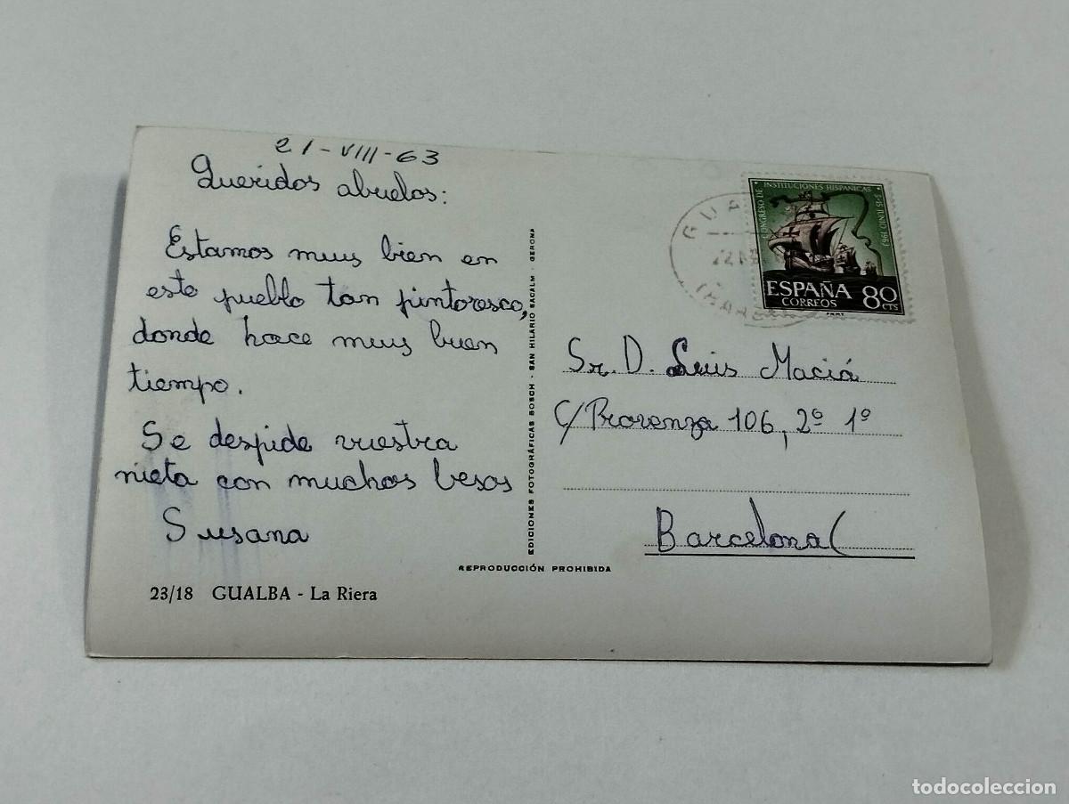 Postales: VALL&Egrave;S ORIENTAL - POSTAL GUALBA - LA RIERA - Foto 2