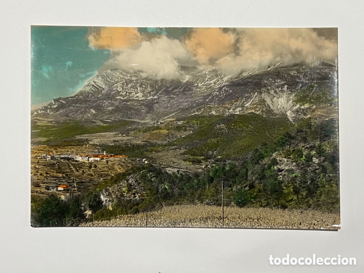 Postales: SAN LORENZO DE MORUNYS (Lerida) Postal No.40, Iluminada Vista General. Foto JANOT(h.1950?) S/C