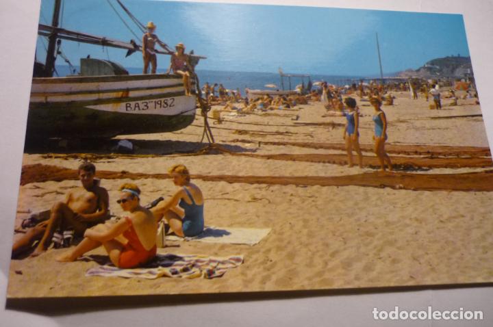 Postales: postal calella playa circulada - Foto 1