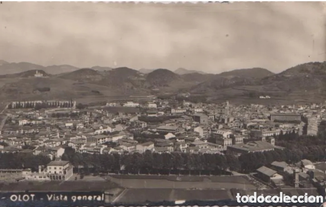 Postales: OLOT (GERONA) - VISTA GENERAL - Foto 1