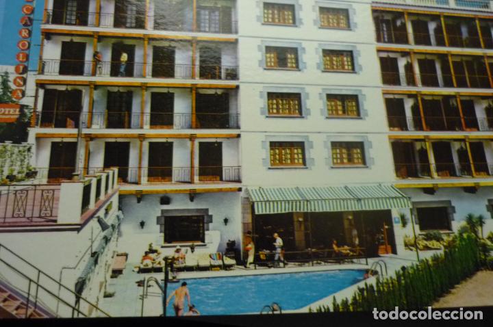 Postales: postal lloret de mar hotel carolina cm