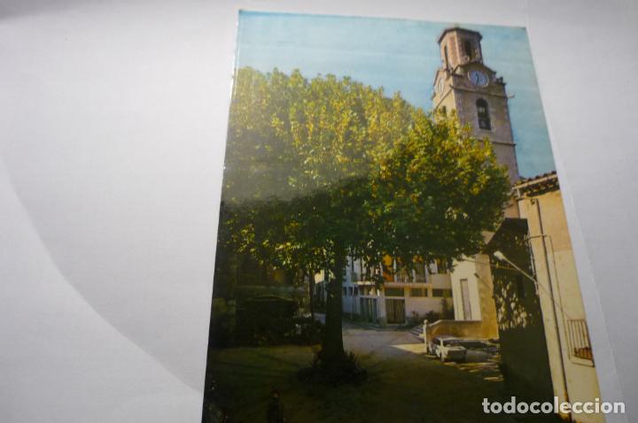 Postales: postal arbucias circulada pl.mayor e iglesia cm - Foto 1