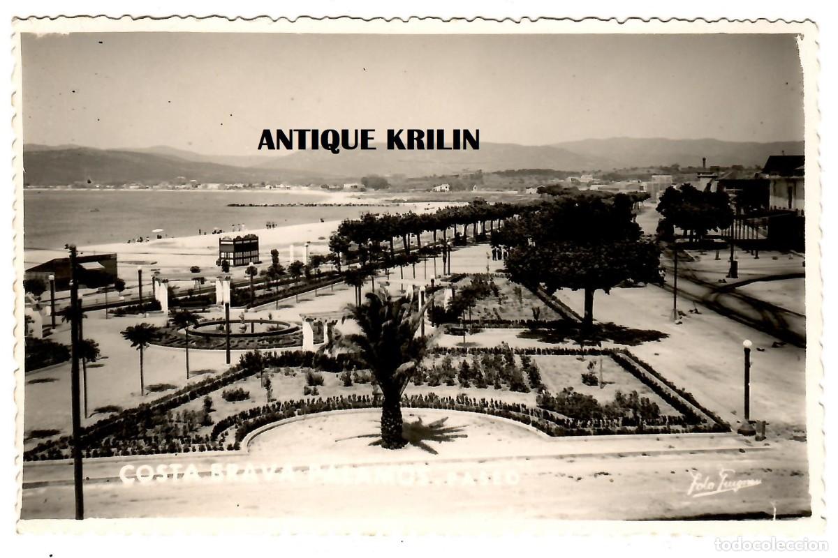 Postales: PALAMOS / PASEO / SERIE COSTA BRAVA / FOTO PUIGNAU