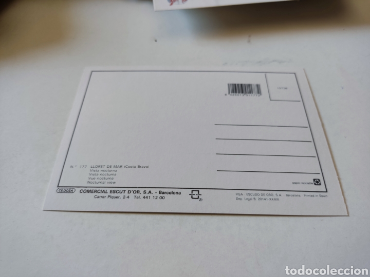 Postales: Postal Lloret de Mar - Foto 2