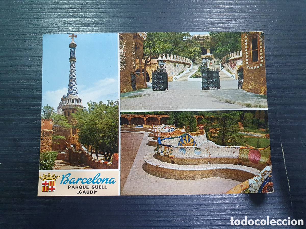 Postales: Barcelona. Parque G&uuml;ell. (L19) - Foto 1