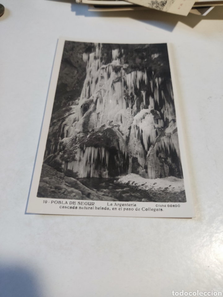 Postales: Postal Pobla de Segur cascada - Foto 1