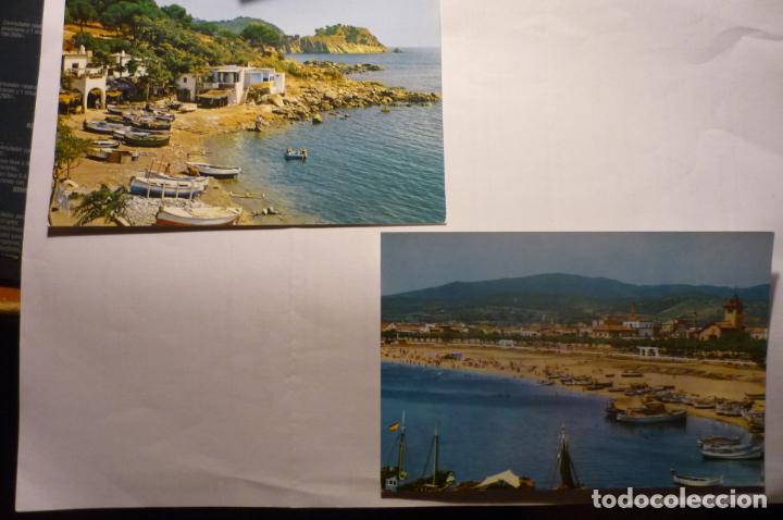 Postales: lote postales palamos playa cala--cm