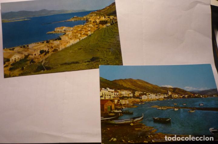 Postales: lote postales port de la selva cm