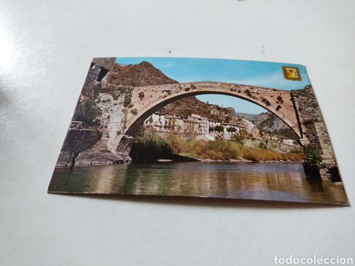 Postales: Postal El pallars,puente romano