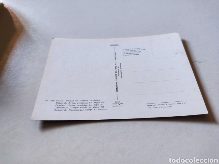 Postales: Postal Vich catedral - Foto 2