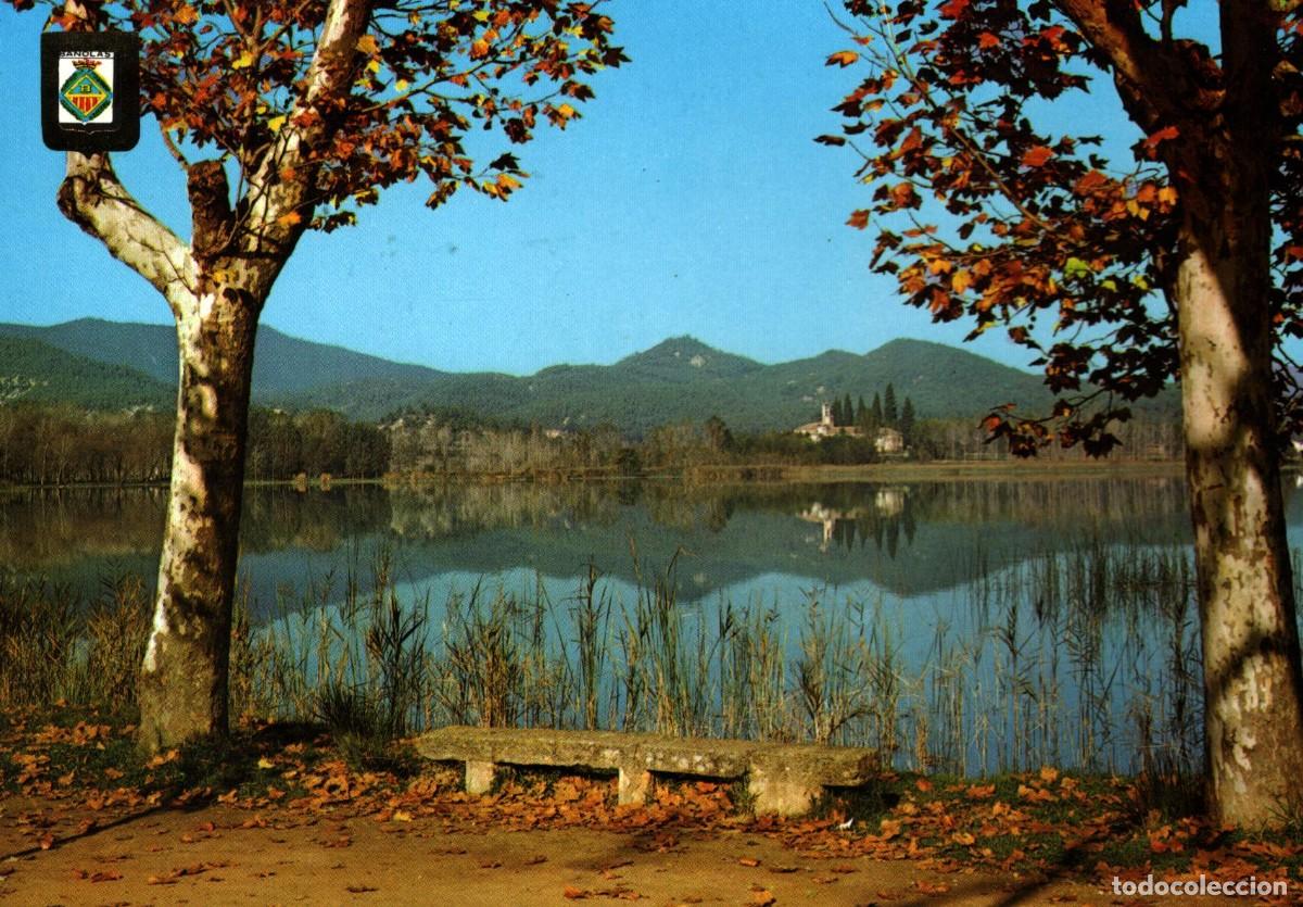 Postales: Ba&ntilde;oles Girona lago sin circular - Foto 1