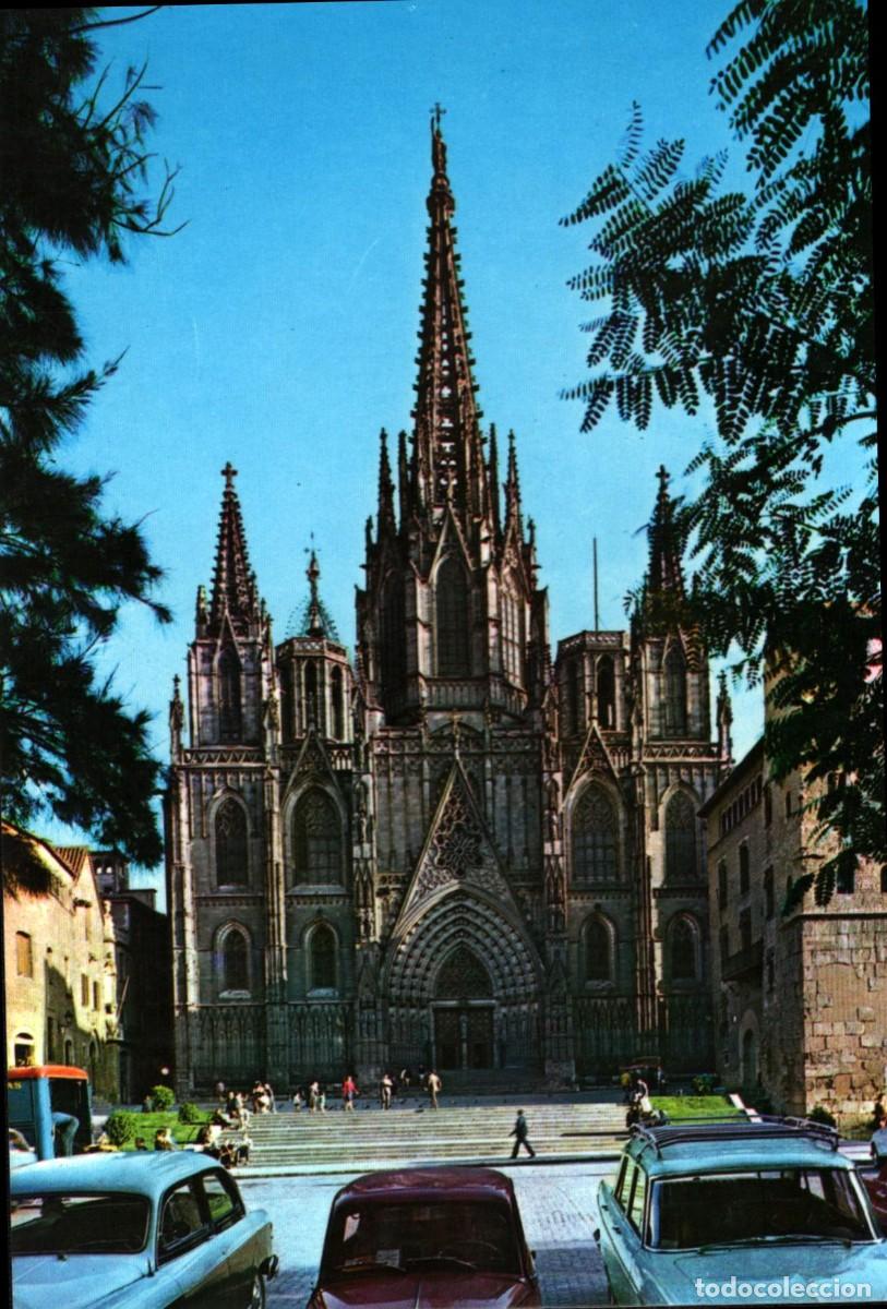 Postales: Barcelona la catedral sin circular - Foto 1