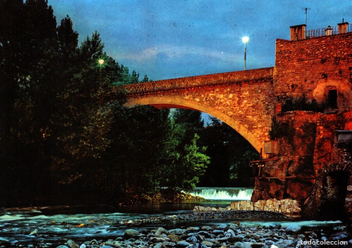 Postales: Ripoll puente mediaval escrita - Foto 1
