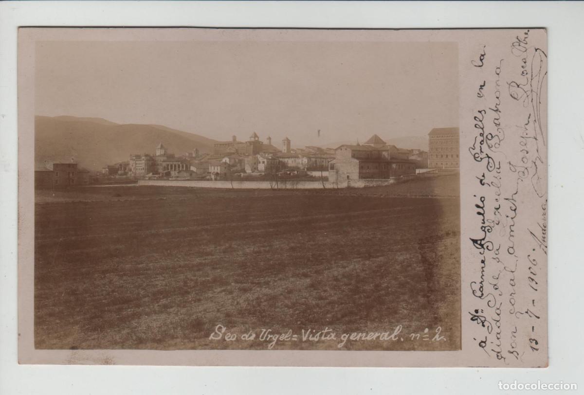 Postales: LA SEO de URGEL LA SEO de URGELL Vista General N&deg; 2 Carte Guillermo de Plandolit