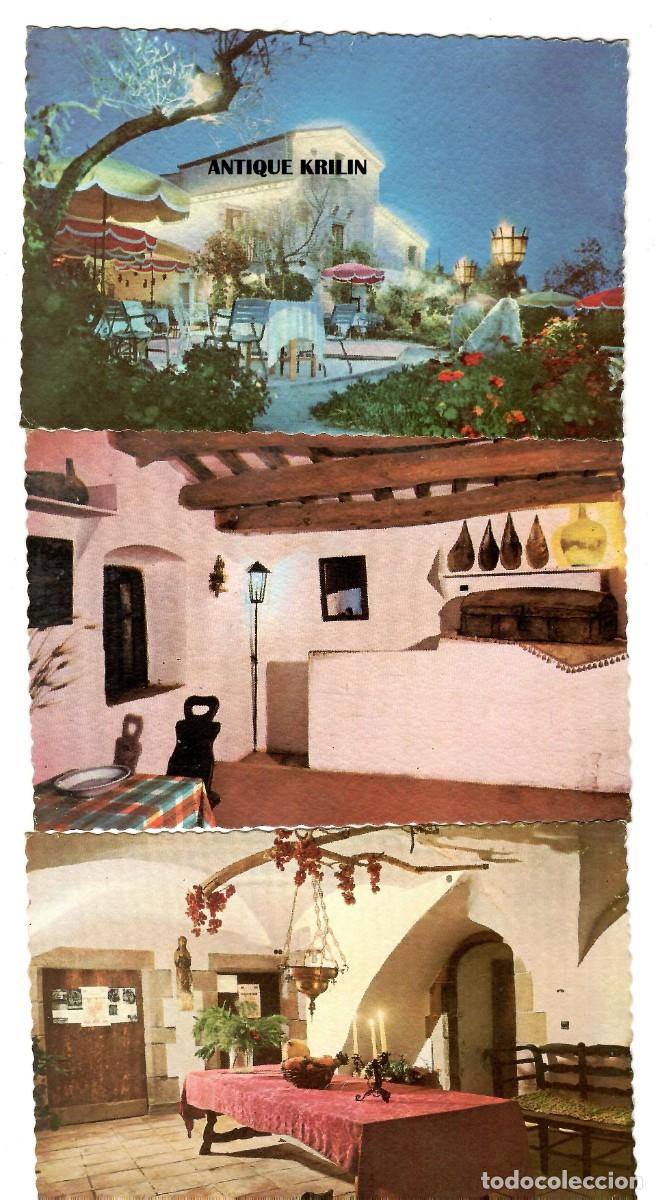 Postales: PLAYA DE ARO / 3 POSTALES CLUB CASA VELLA / EDICION VALMAN / SIN CIRCULAR
