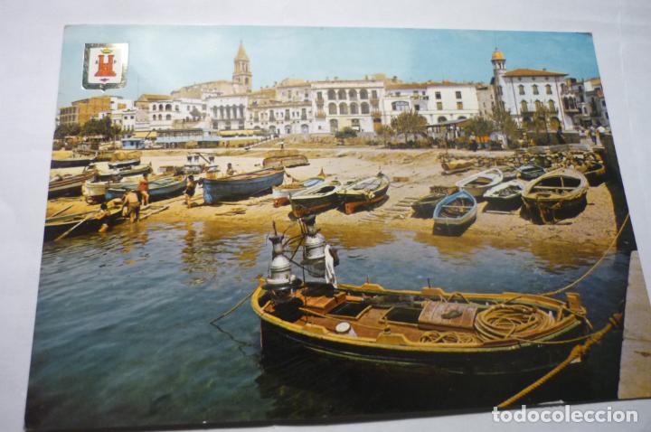 Postales: postal palamos.-parcial circulada