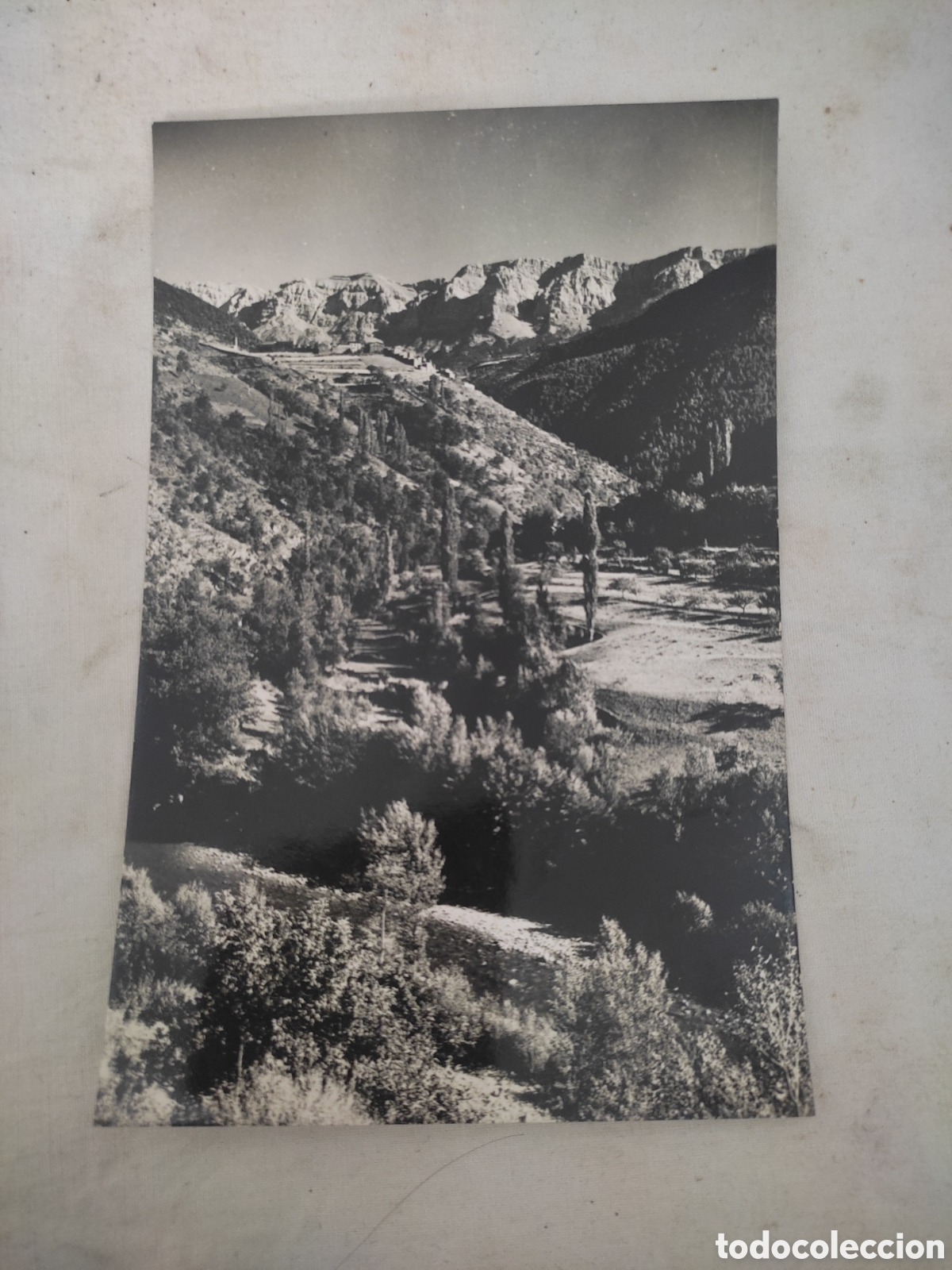 Postcards: Postal arseguell al fondo el cadi
