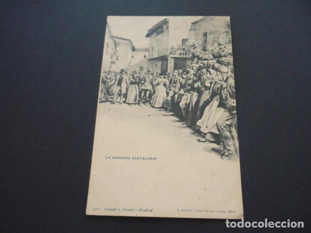 Postais: LA SARDANA CATALU&Ntilde;A HAUSER Y MENET COL. BLANCO Y NEGRO