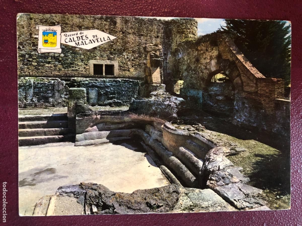 Postales: Postal de Caldes de Malavella termas romanas - Foto 1