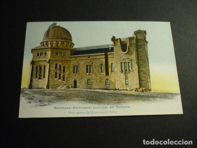 Postales: BARCELONA FERROCARRIL FUNICULAR DEL TIBIDABO - Foto 1