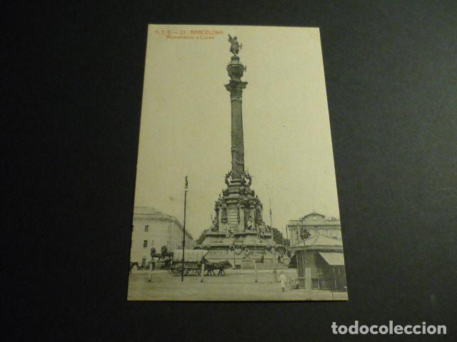 Postales: BARCELONA MONUMENTO A COLON - Foto 1