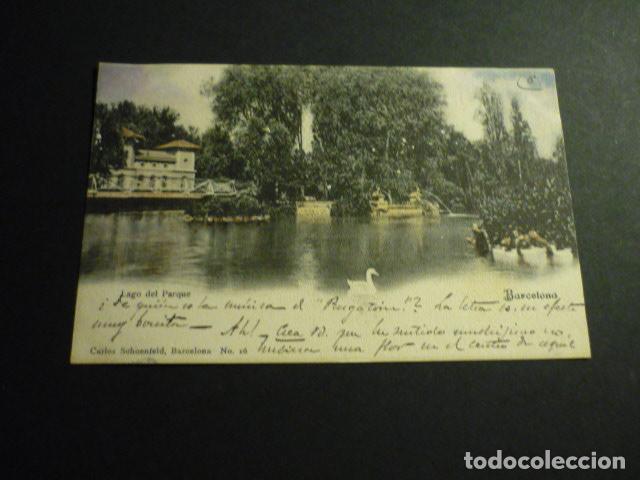 Postales: BARCELONA LAGO DEL PARQUE - Foto 1