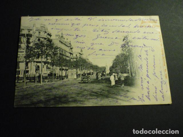 Postales: BARCELONA CALLE DE CORTES - Foto 1