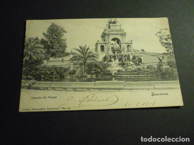 Postales: BARCELONA CASCADA DEL PARQUE - Foto 1