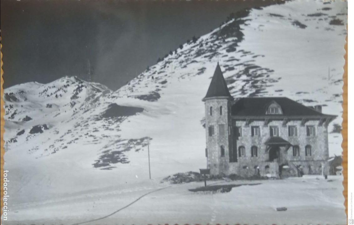 Postales: Valle de Ar&aacute;n. 28 Puerto de la Bonaigua. Ed. Sicilia. Nueva. Blanco/Negro