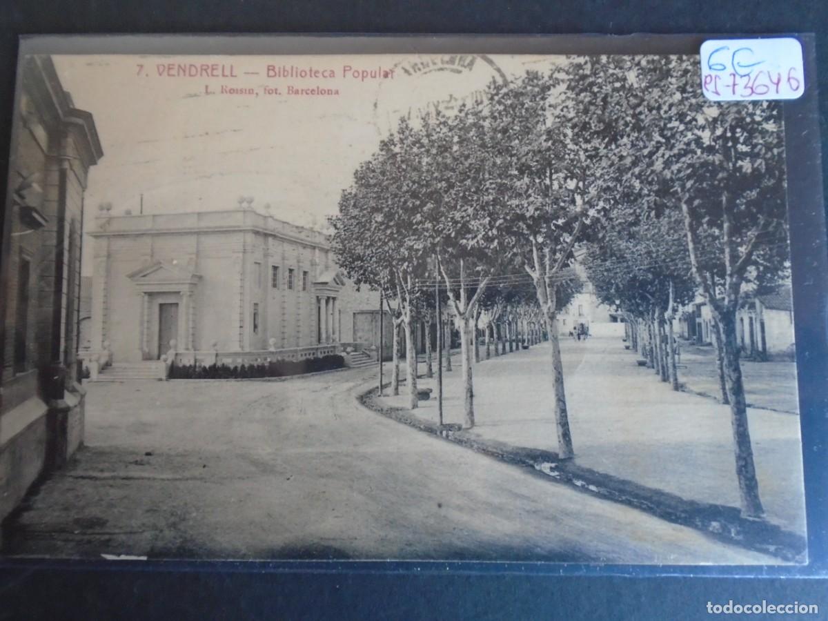 Postales: (PS-73646)POSTAL DE VENDRELL-BIBLIOTECA POPULAR.FOTO ROISIN