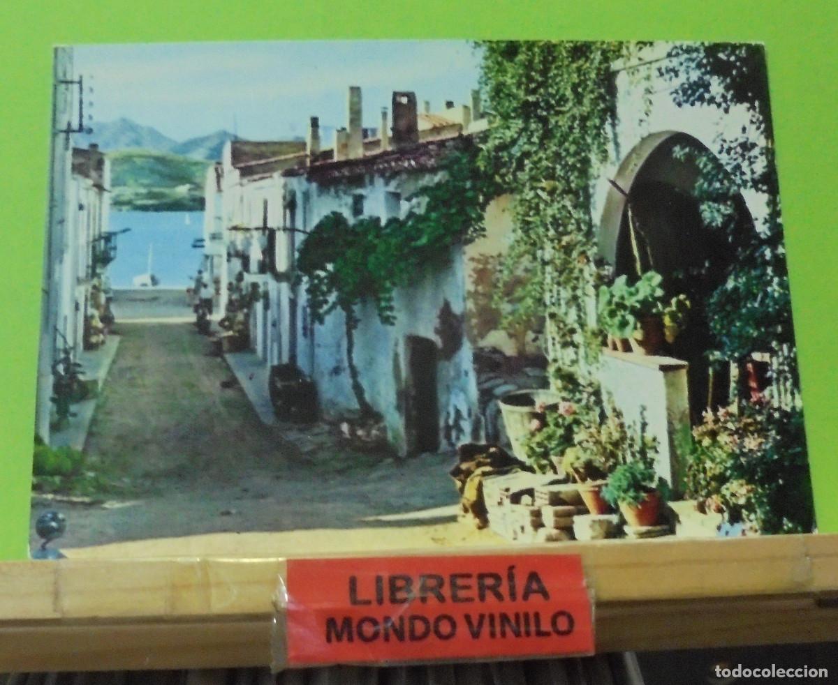 Postales: Costa Brava, Llans&oacute;, serie 25 n&ordm; 1, calle t&iacute;pica