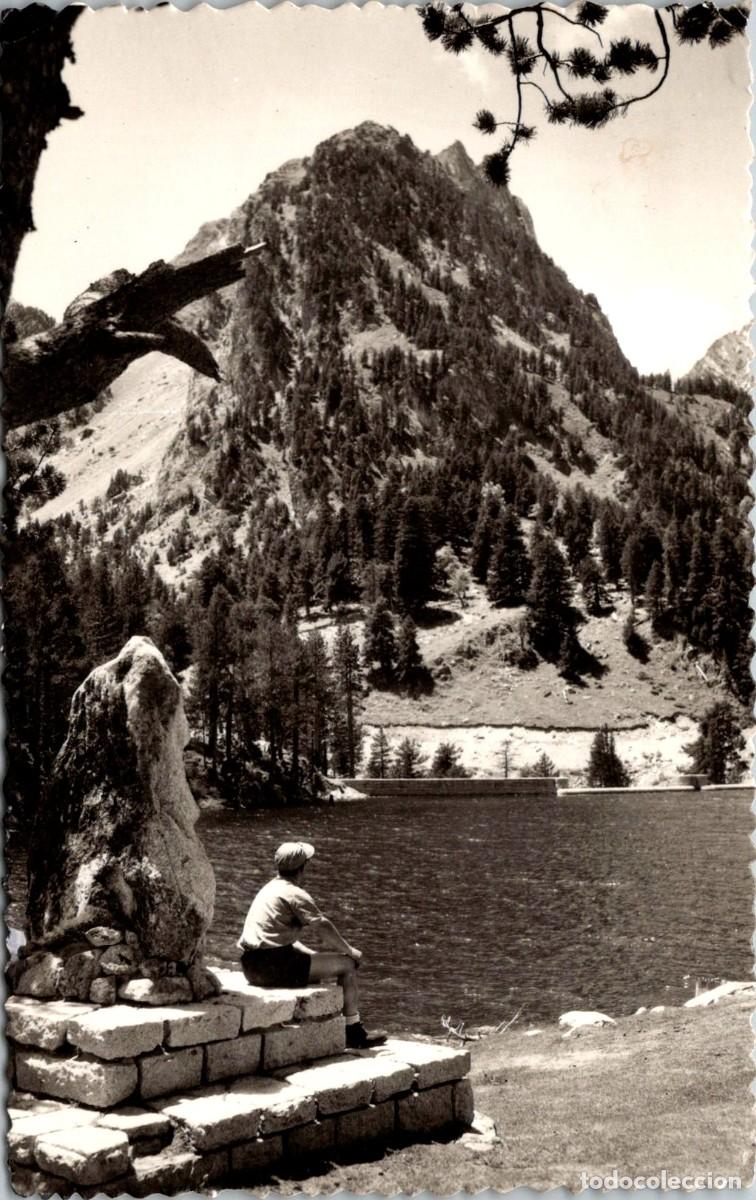 Postales: Regi&oacute;n de Espot y San Nicolau - Lago de San Mauricio - Sicilia 77 - 137x87mm - In&eacute;dita en Todocolecc