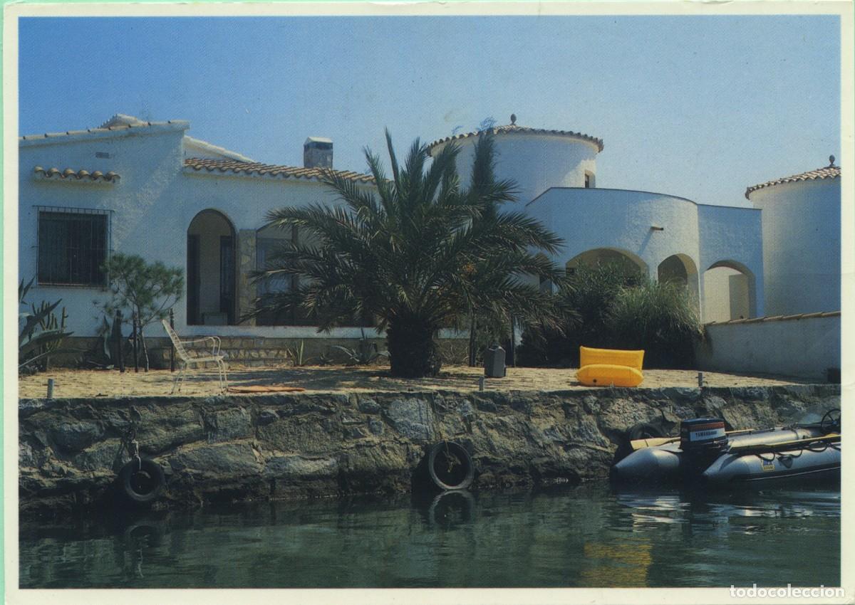 Postales: ESPA&Ntilde;A. COSTA BRAVA. Ampuriabrava. Casa de 3 habitaciones, 5 personas. Sin circular. ED. INTERHOME.
