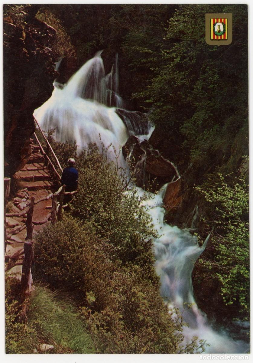 Postales: m09536 Castellar de n'hug fonts del llobregat 1971 escudo de oro n&ordm;1 circulada
