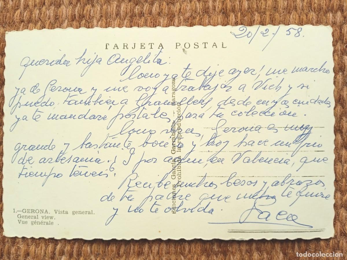 Postales: GERONA - GARCIA GARRABELLA - Foto 2