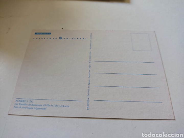 Postales: Postal Catalunya Universal, Barcelona - Foto 2