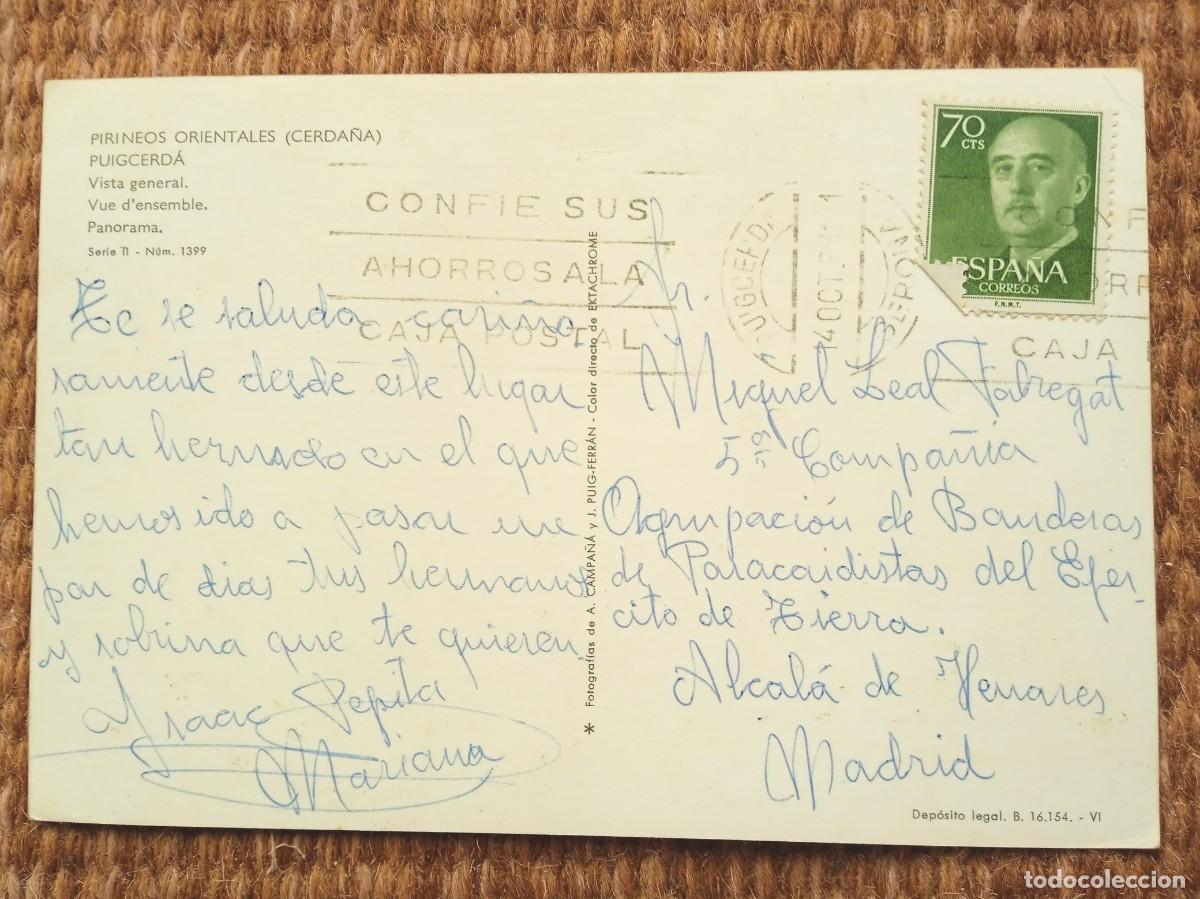 Postales: PUIGDERDA - CERDA&Ntilde;A - GERONA - Foto 2