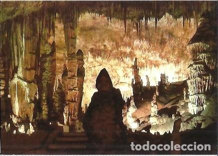 Postkarten: POSTAL A COLOR 2 CUEVAS DEL DRACH PORTO CRISTO MALLORCA MONJE Y CACTUS