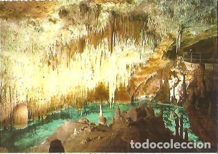 Postkarten: POSTAL A COLOR 6 CUEVAS DEL DRACH PORTO CRISTO MALLORCA BA&Ntilde;OS DE DIANA