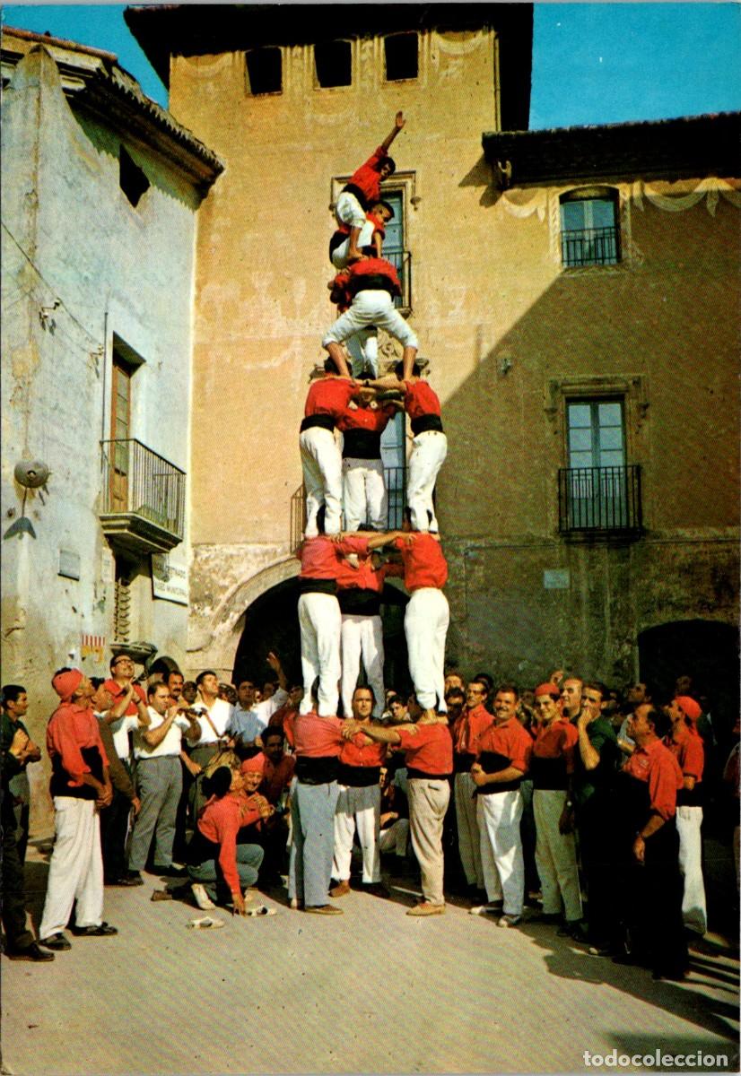 Postales: Nens del Vendrell - Tres de Sis Nets - CyPF II/5054- 148x101mm