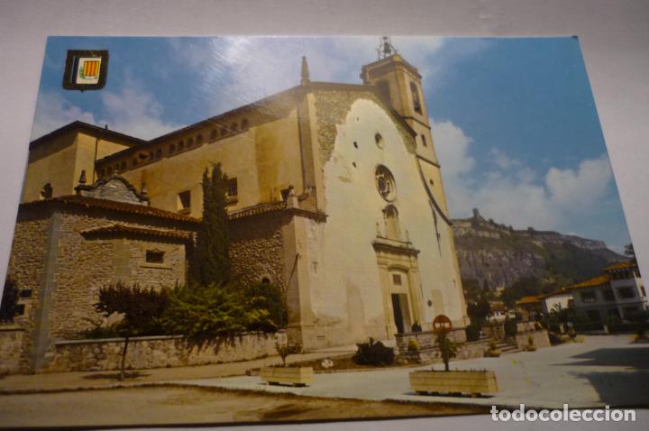 Postales: postal tona -iglesia y castillo - Foto 1