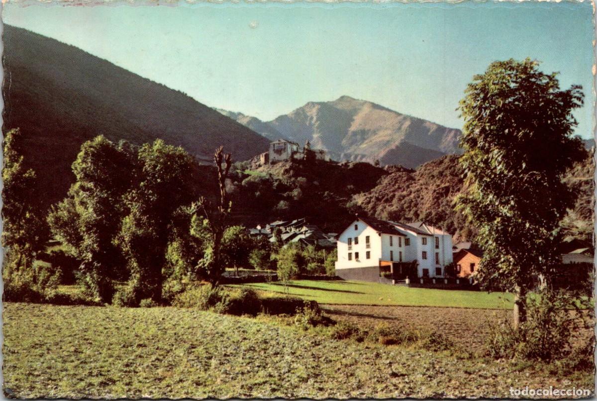 Postales: El Pallars -Valle de Card&oacute;s - Ribera de Card&oacute;s y Surri -Garc&iacute;a Garrabella 5034 -Coloreada -148x103mm