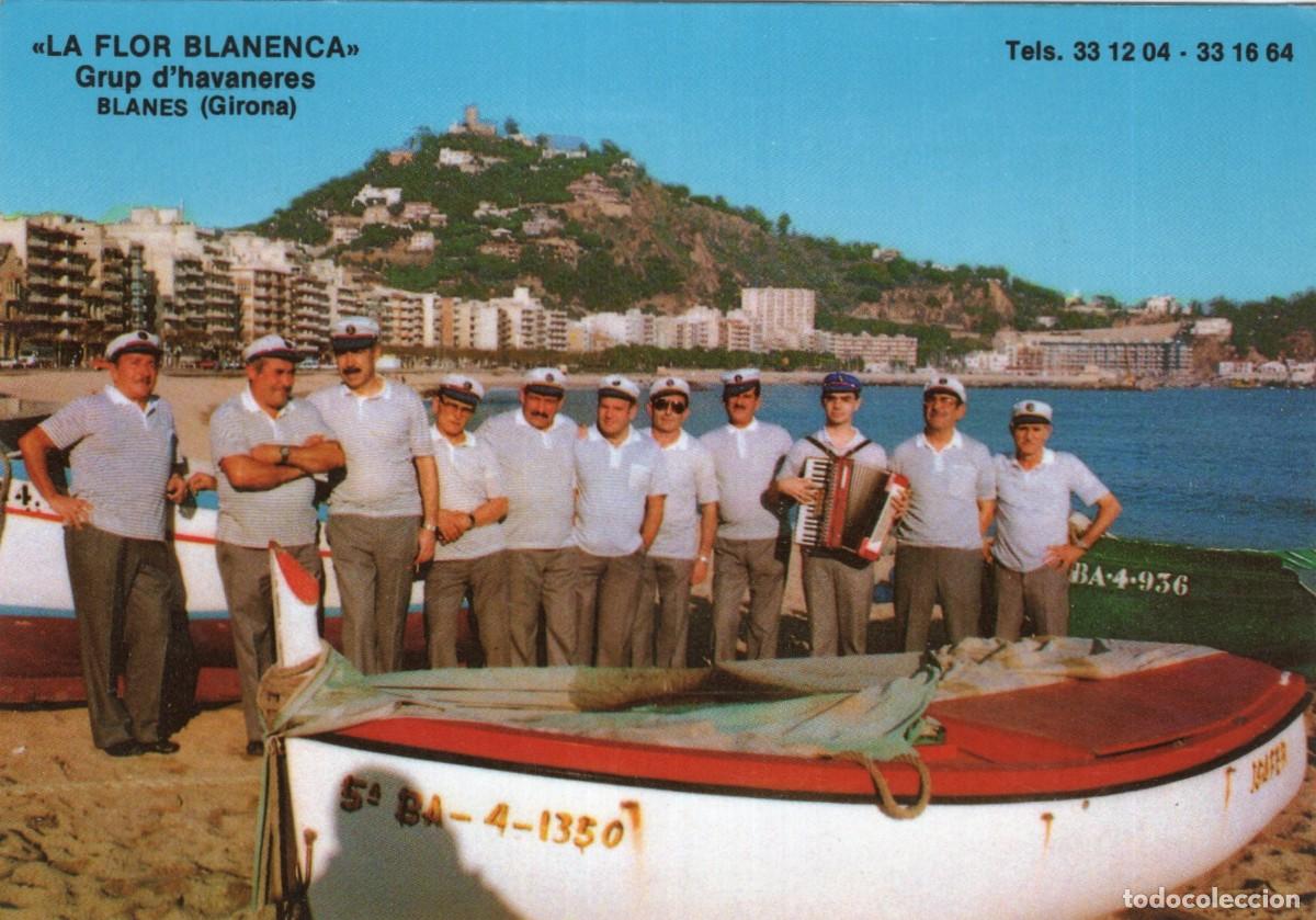 Postales: BLANES. LA FLOR BLANENCA - Foto 1