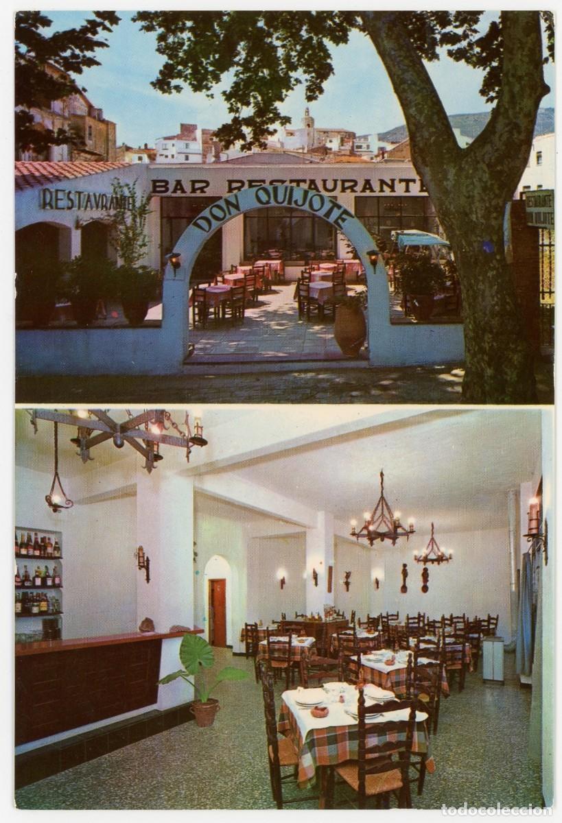 Postales: m09608 cadaques restaurante don quijote 1967 mallol sc