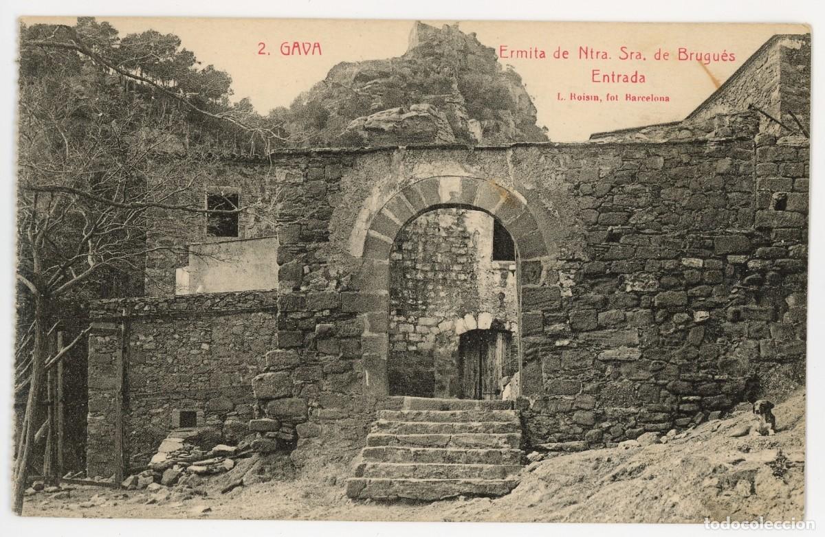 Postais: a08945 gava ermita de nuestra sra del brugues entrada roisin n&ordm;2 sc