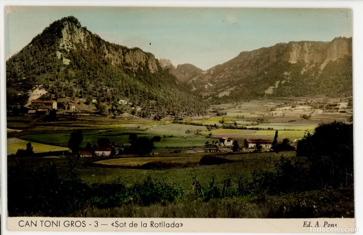 Postkarten: a08948 can toni gros sot de la rotllada pons n&ordm;3 circulada fotografica