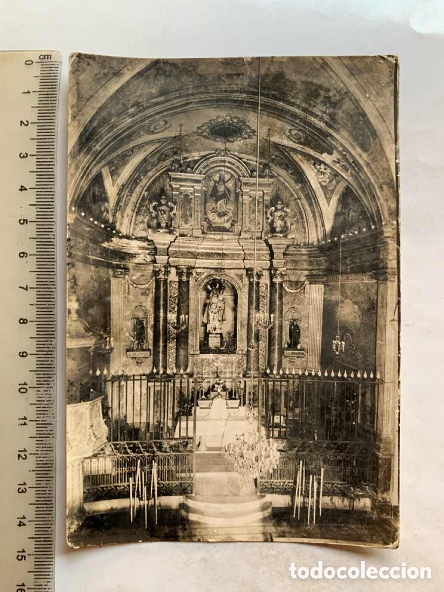 Postales: POSTAL. ALTAR NTRA. SRA. FONT DE LA SALUT. SANT FELIU DE PALLAROLS. GERONA.