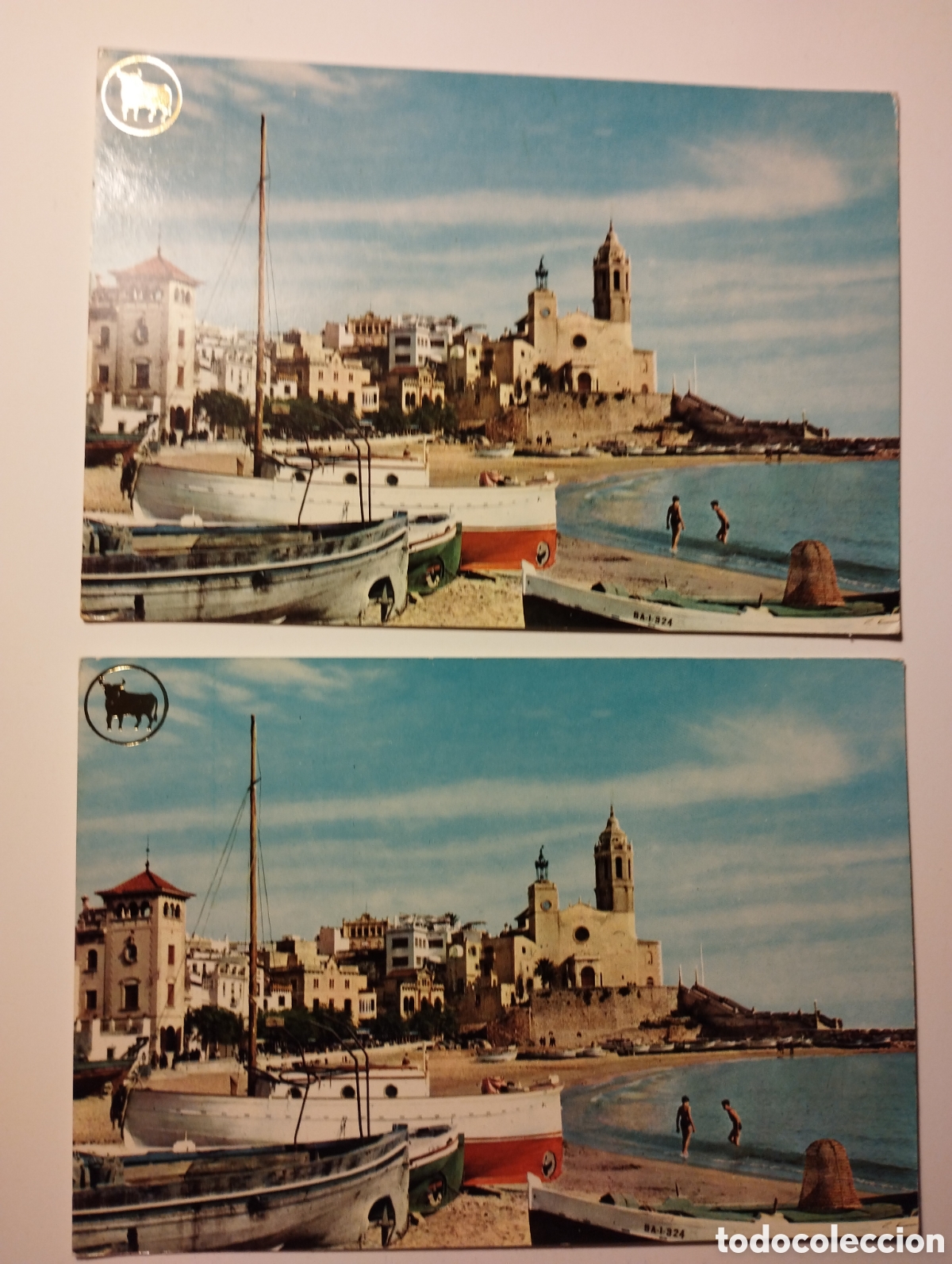 Postales: Dos postales de SITGES - Foto 1