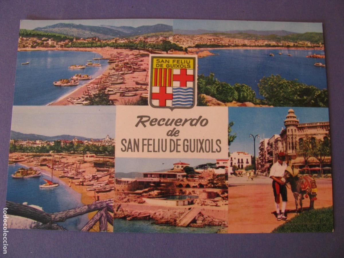 Postales: POSTAL DE COSTA BRAVA. SAN FELIU. RAKER.