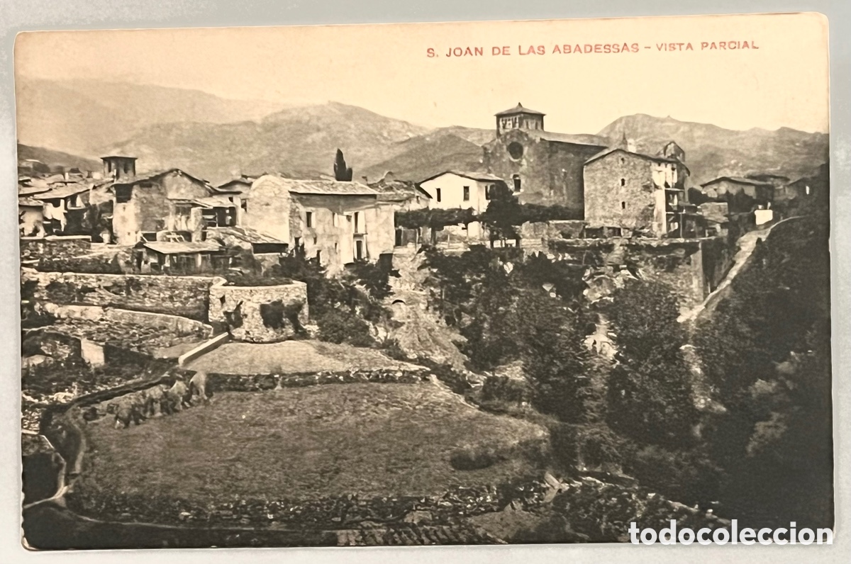 Postcards: POSTAL S. JOAN DE LAS ABADESSAS - VISTA PARCIAL